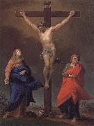 Pompeo Batoni The Cross of Christ, the Virgin and St. John s Evangelical oil painting reproduction